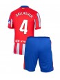 Billige Atletico Madrid Conor Gallagher #4 Hjemmedraktsett Barn 2024-25 Kortermet (+ Korte bukser)